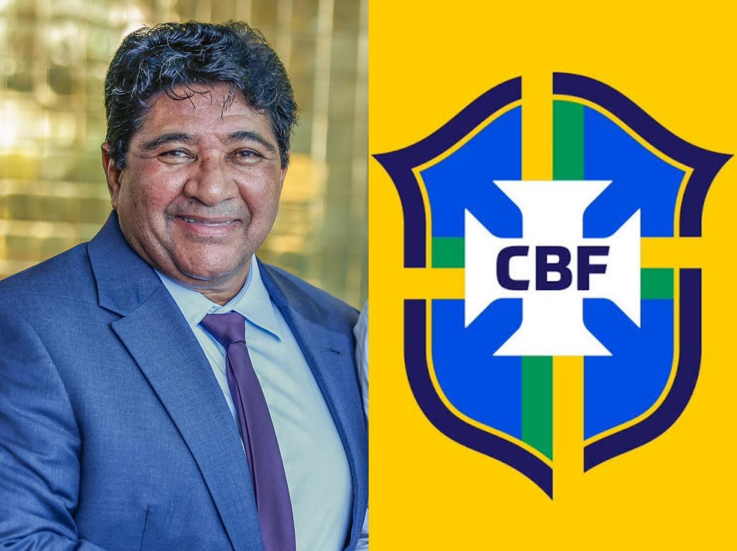 Rodrigues, 71 anos, foi aclamado novamente presidente da CBF por unanimidade.