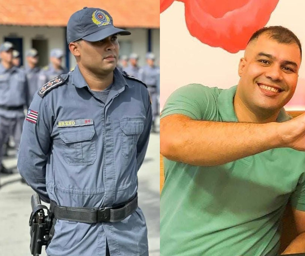 capitão da Polícia Militar do Maranhão, Breno Marques Cruz (foto à direta) morreu, na manhã desta quinta-feira (29), após ser baleado pelo Tenente da PM-MA, Cássio de Almeida Soares (foto à esquerda)