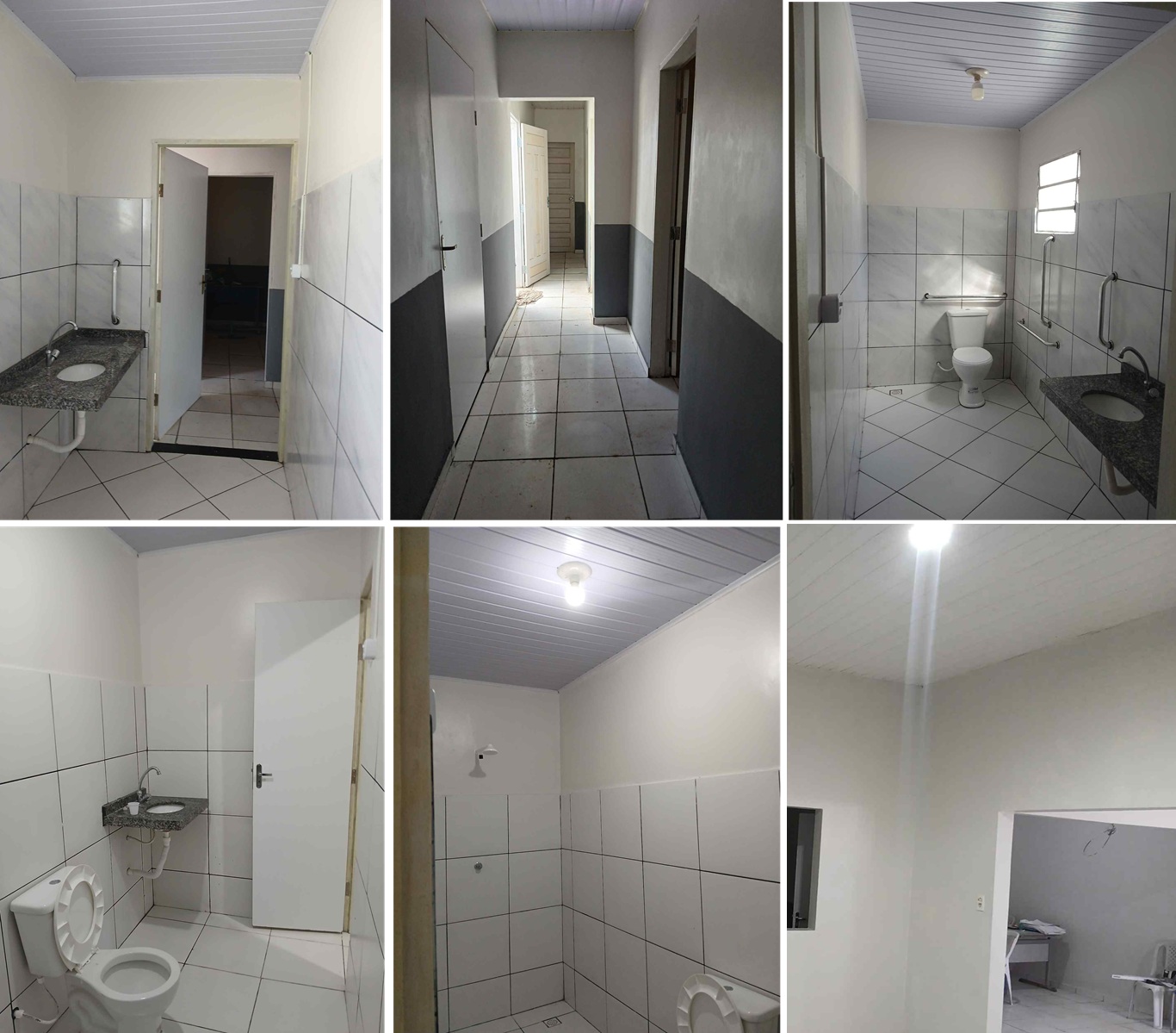 Obras praticamente concluídas em Rosário.