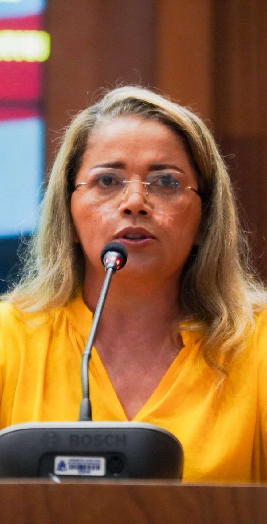 Deputada Mical Damasceno afirmou que Felipe Camarão foi exposto em público por declarações ofensivas contra ela