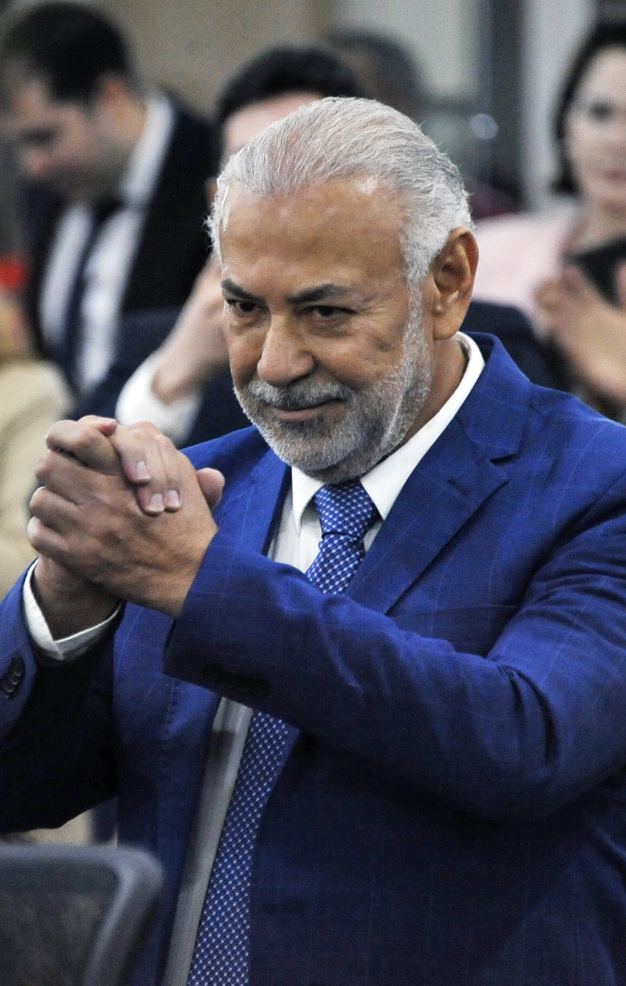 José Eulálio Figueiredo de Almeida durante ato de posse nesta manhã no Plenário do TJ-MA.