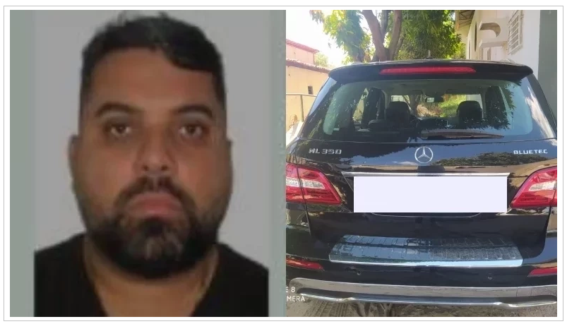 Walter Filho, o "Baiano" usava carros de luxo em roubos de joias e casas no Piauí...